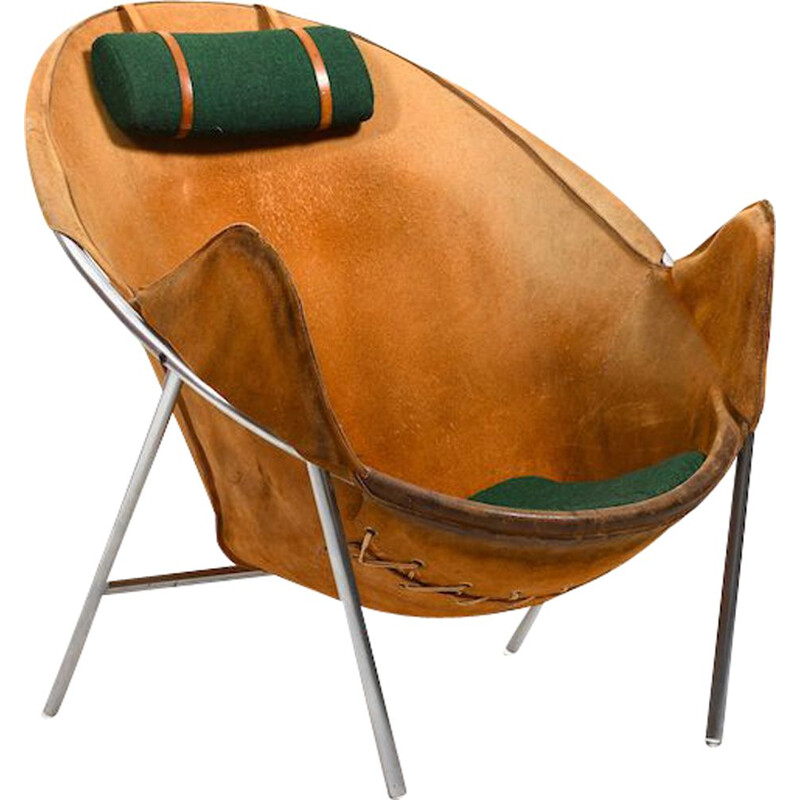 Vintage BO-360 lounge chair by Erik Ole Jørgensen for Bovirke 1953