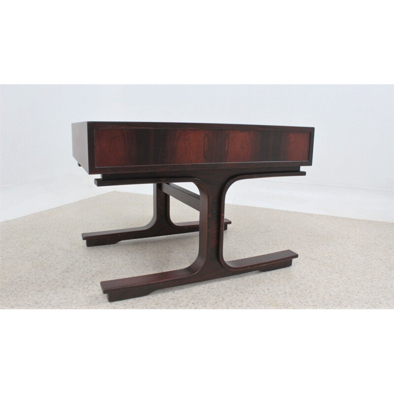 Mesa de café Vintage Rosewood de Gianfranco Frattini para Bernini, 1957