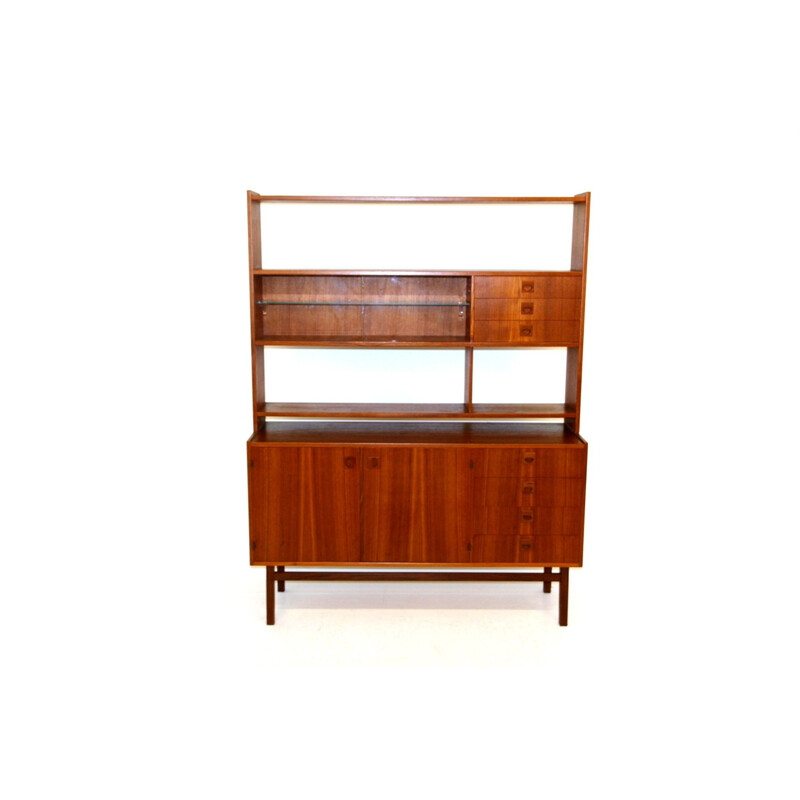 Vintage teak bookcase, Sweden 1960