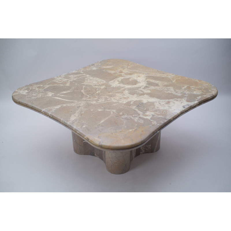 Vintage marble coffee table, Italy 1970