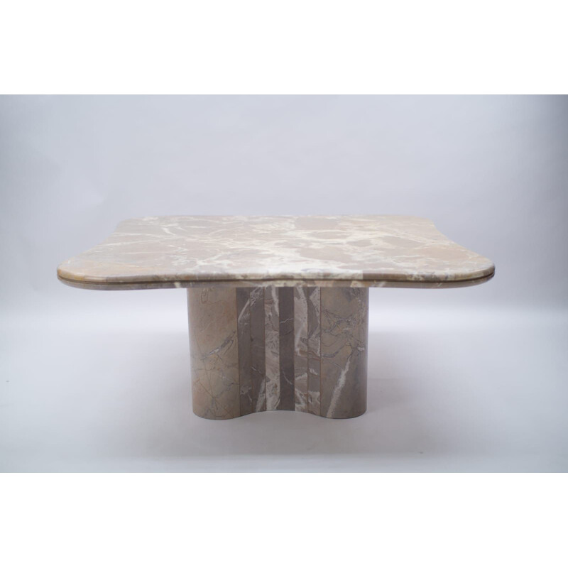 Vintage marble coffee table, Italy 1970