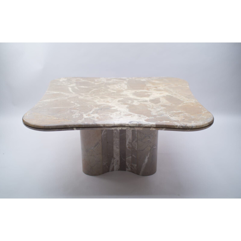 Vintage marble coffee table, Italy 1970