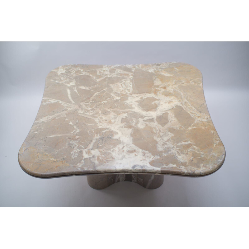 Vintage marble coffee table, Italy 1970