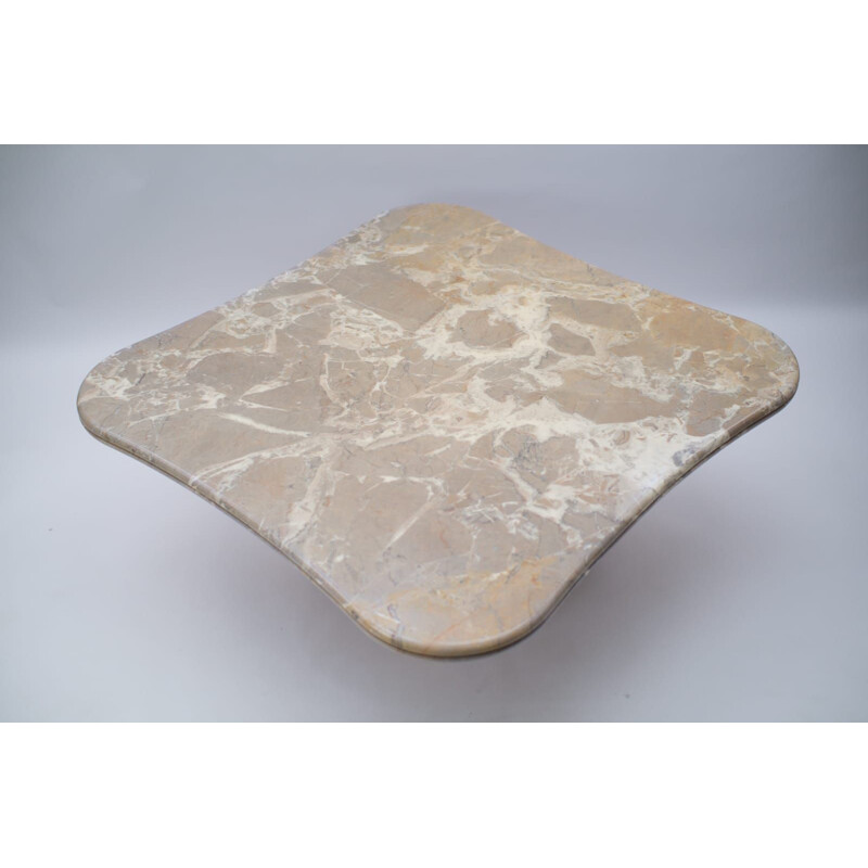 Vintage marble coffee table, Italy 1970