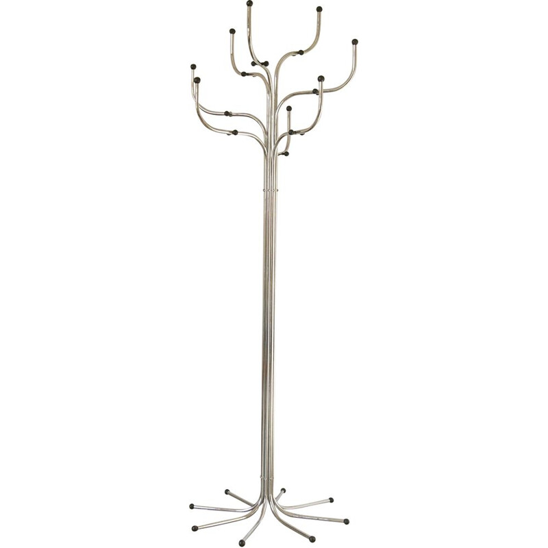 Mid-century 999 coat tree hanger by S. Werner for Fritz Hansen, 1970s