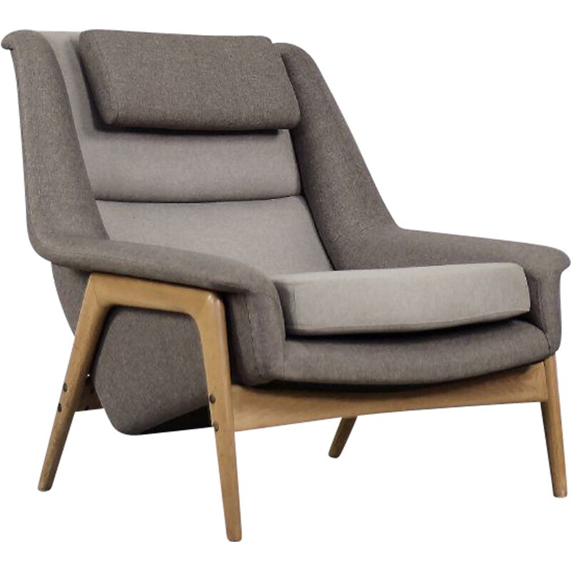 Mid-century Swedish armchair by Folke Ohlsson for Dux, 1960s