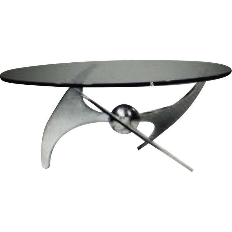 Vintage brusotti table by Fontana, 1970
