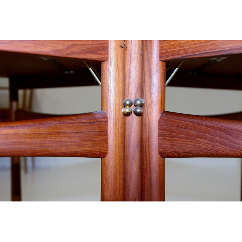 Vintage teak table by Peter Hvidt and Orla Molgaard, Denmark 1960