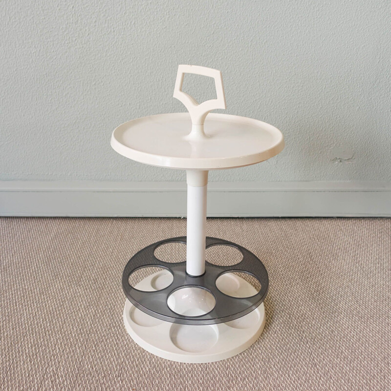 Vintage plastic bar side table by Flair Holland, 1970s