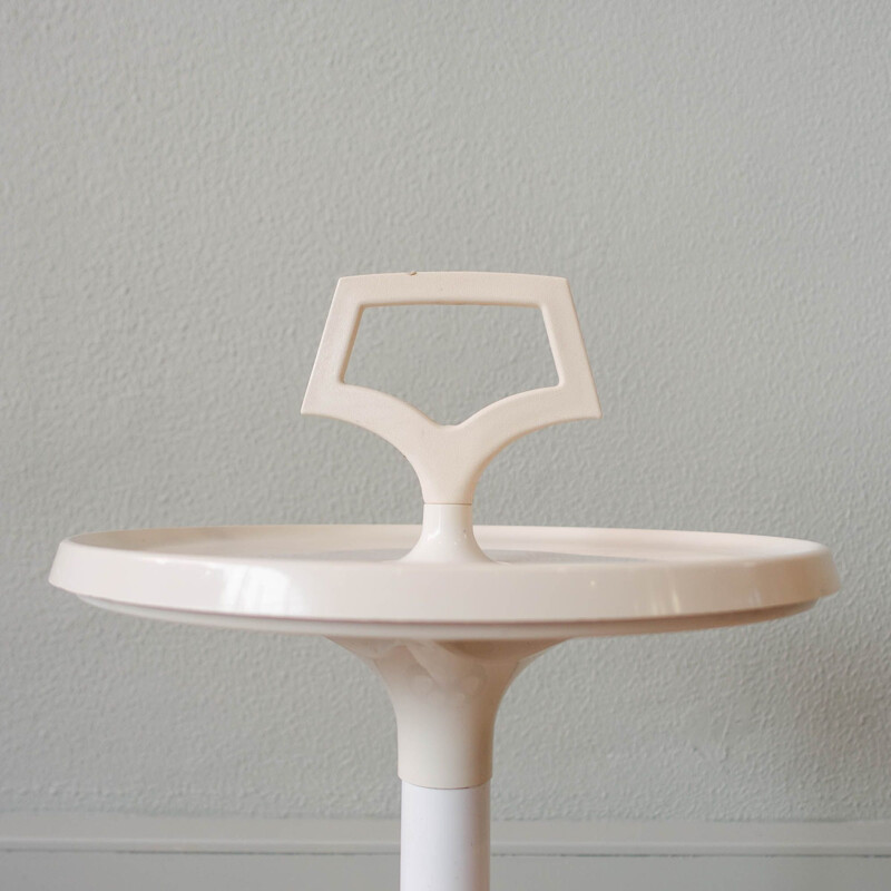 Table d'appoint de bar vintage en plastique par Flair Holland, 1970