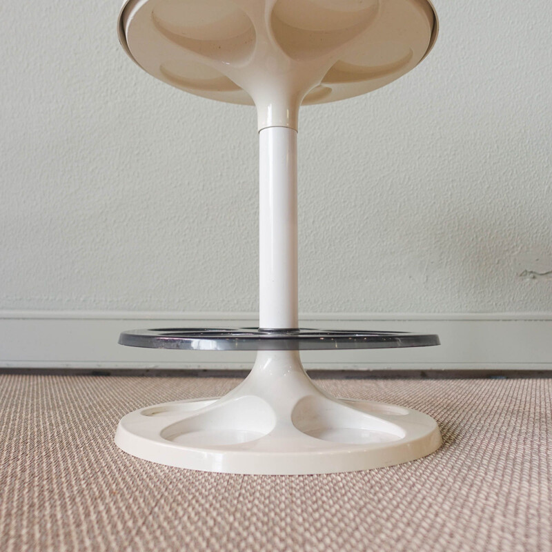 Vintage plastic bar side table by Flair Holland, 1970s