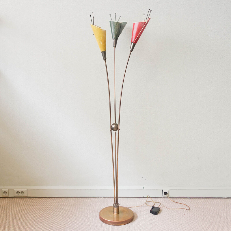 Mid-cenntury floor lamp by Kobis & Lorence, 1950s