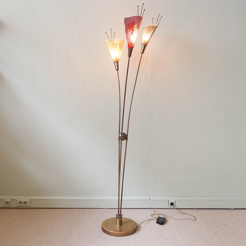 Mid-cenntury floor lamp by Kobis & Lorence, 1950s