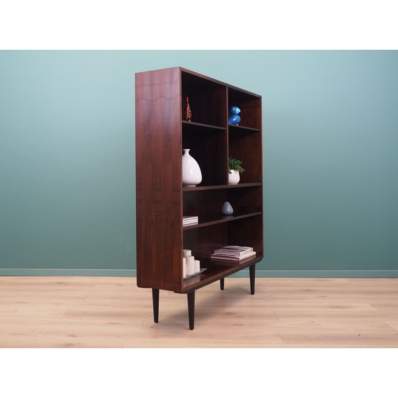 Mid-century rosewood bookcase danish design by Omann Jun, 1960s 