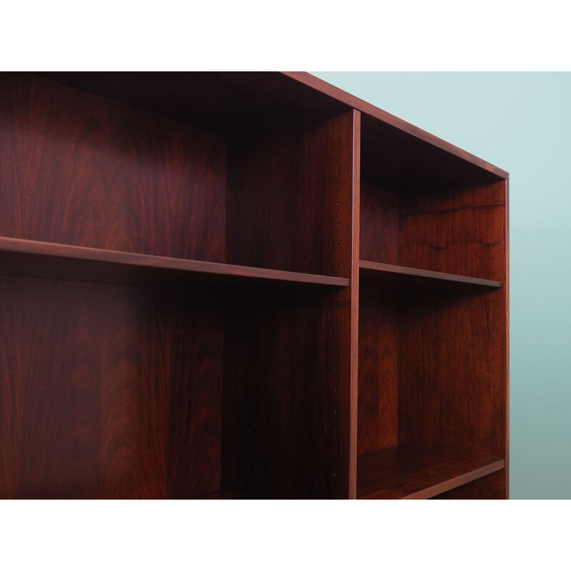 Mid-century rosewood bookcase danish design by Omann Jun, 1960s 