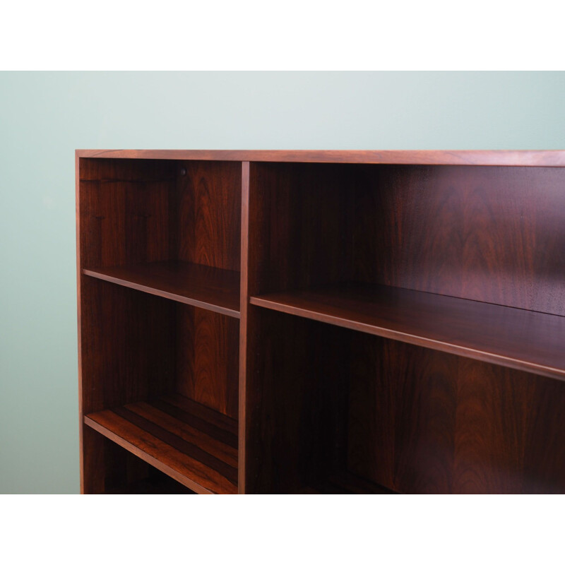 Mid-century rosewood bookcase danish design by Omann Jun, 1960s 