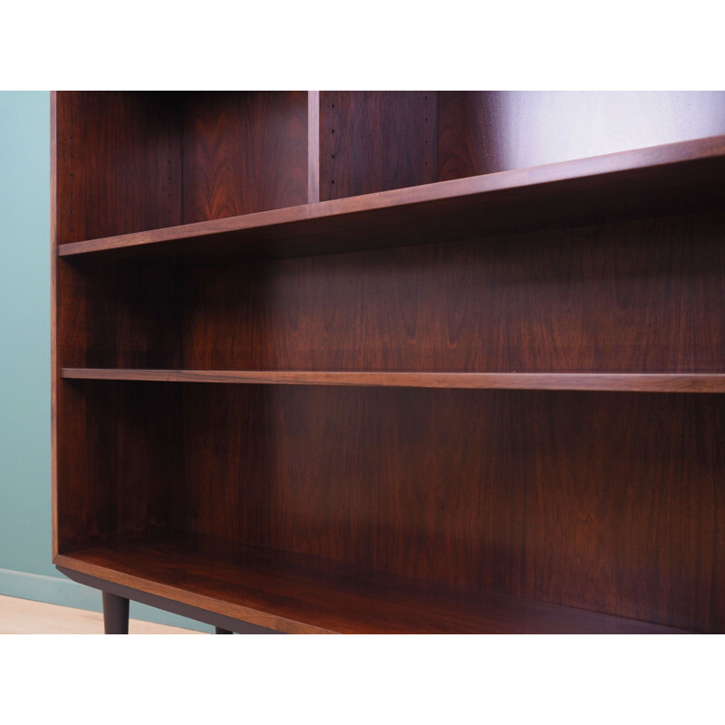 Mid-century rosewood bookcase danish design by Omann Jun, 1960s 