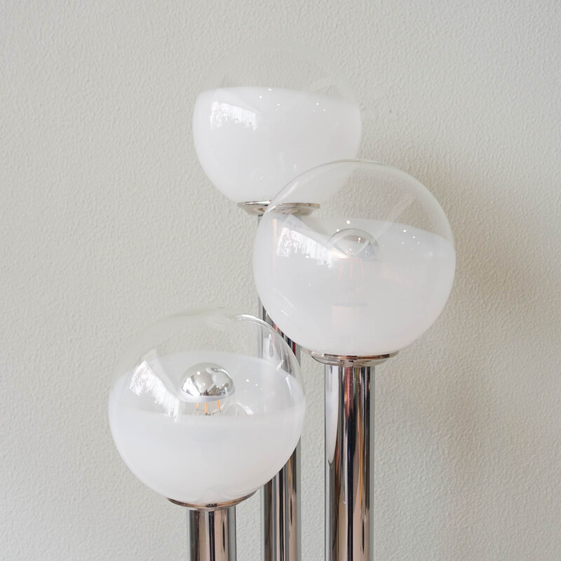 Mid-century cascade floor lamp by Marinha Grande, Portugal 1970s