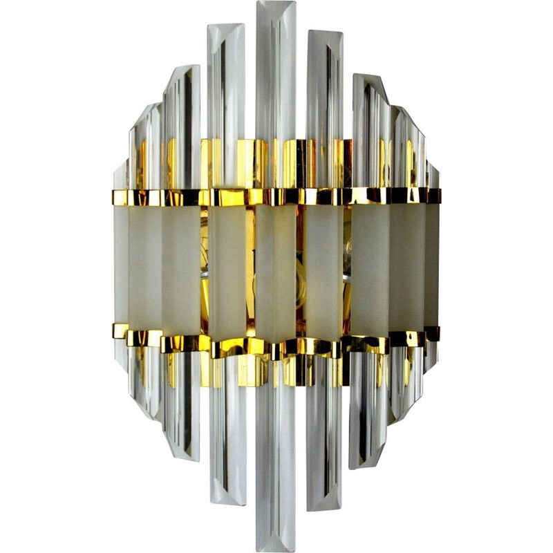 Pair of glass sconces by Paolo Venini,1970s