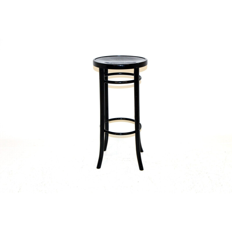 Vintage beechwood bar stool, Sweden 1960s