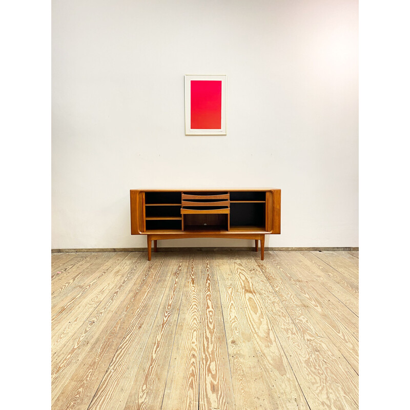 Mid-century teak sideboard by Bernhard Pedersen, Denmark 1950s