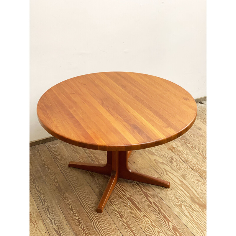 Mid-century teak extendable dining table by Glostrup, Denmark 1960s