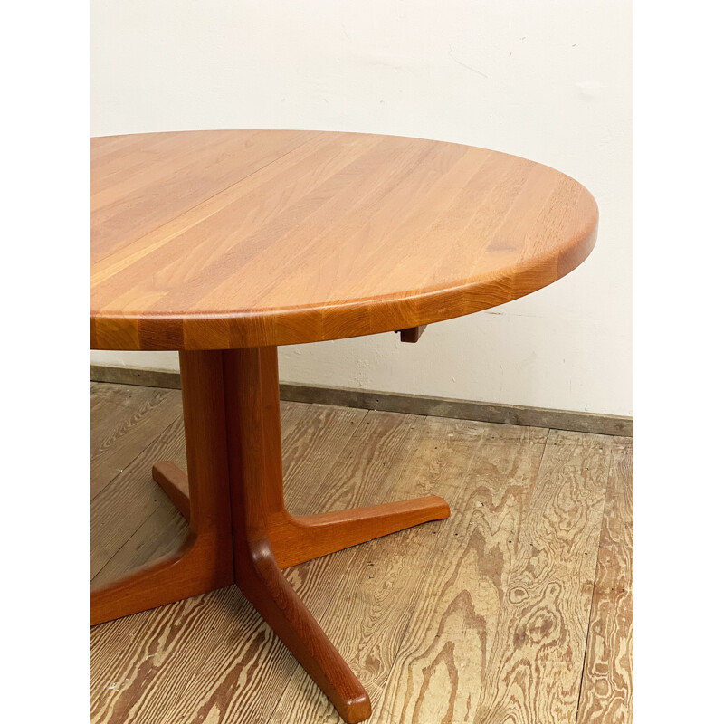 Mid-century teak extendable dining table by Glostrup, Denmark 1960s