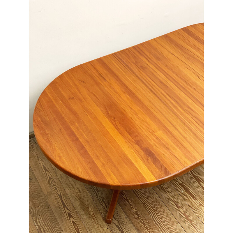 Mid-century teak extendable dining table by Glostrup, Denmark 1960s