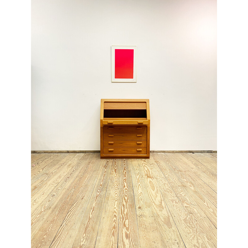 Vintage teak desk by Dyrlund, Denmark 1960