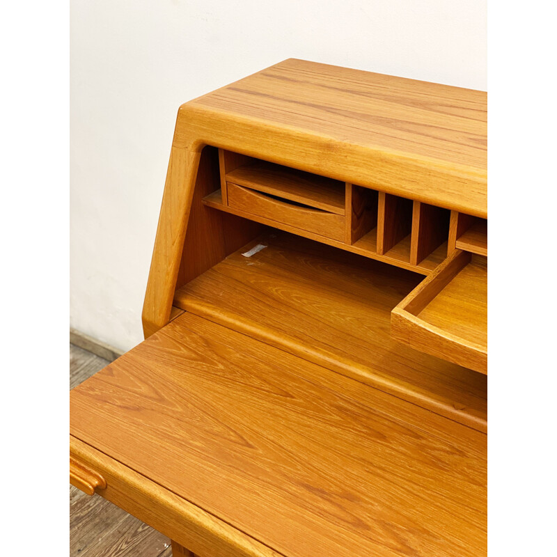 Vintage teak desk by Dyrlund, Denmark 1960