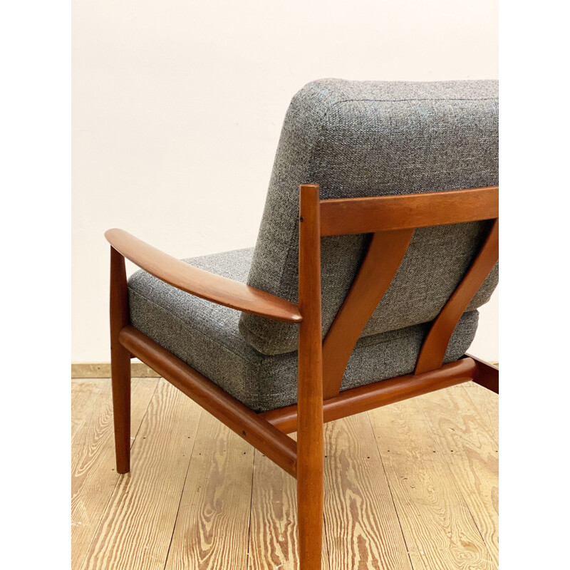 Mid-century teak armchair or easy chair by Grete Jalk for France & Son, 1950s