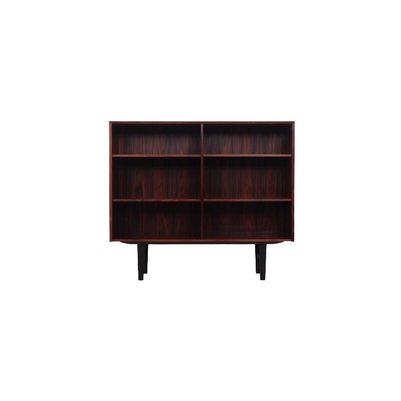 Mid-century rosewood bookcase danish design by Brouer, 1970s 