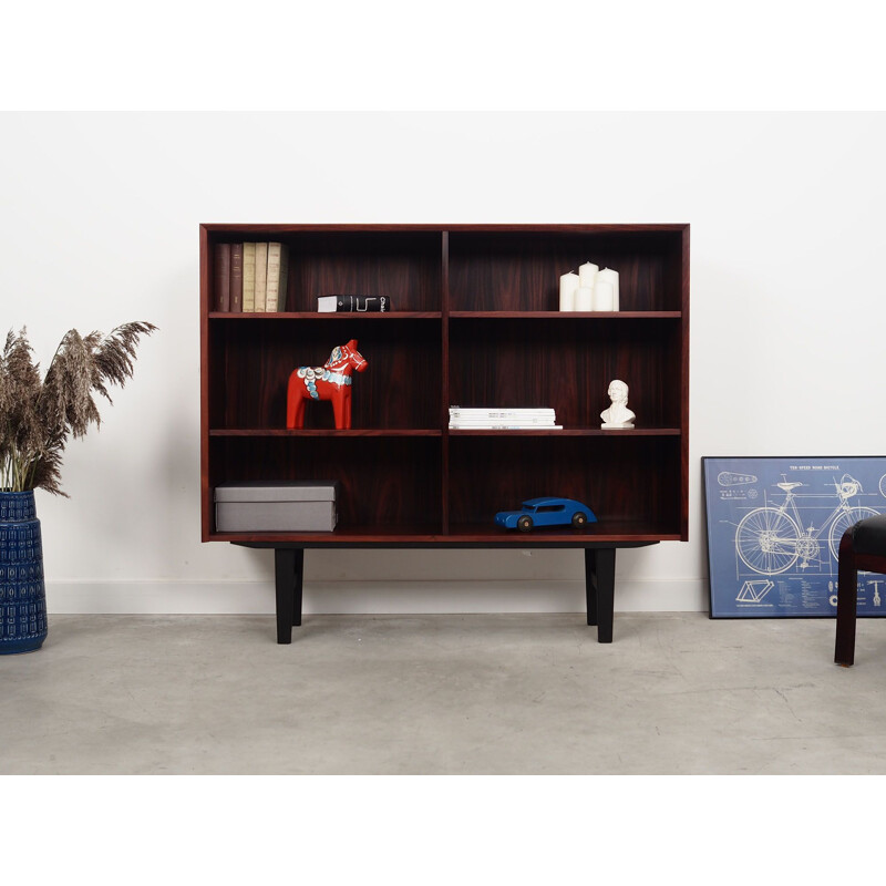 Mid-century rosewood bookcase danish design by Brouer, 1970s 