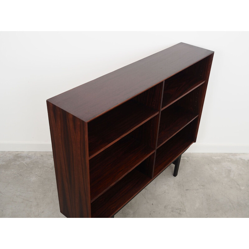 Mid-century rosewood bookcase danish design by Brouer, 1970s 