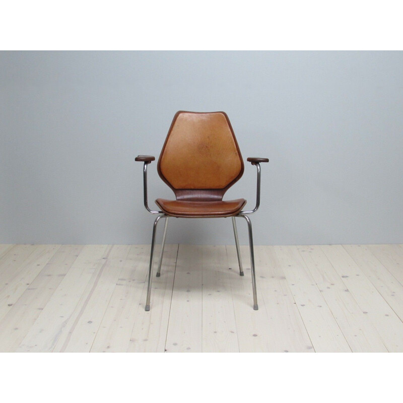 Fauteuil de ville vintage par Øivind Iversen pour Møre Lenestolfabrikk, Norvège