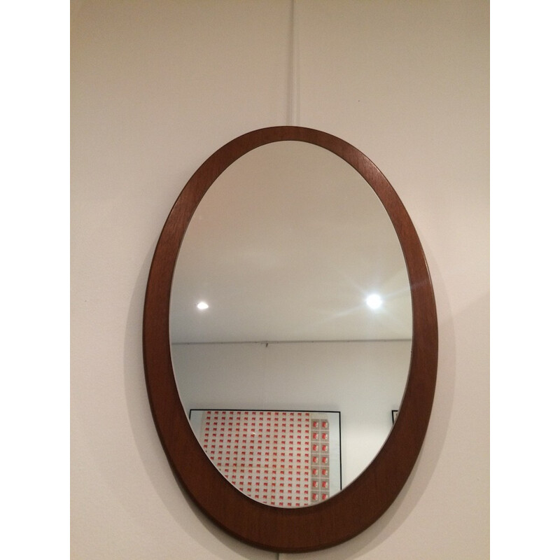 Wall Mirror Oval - 1960s