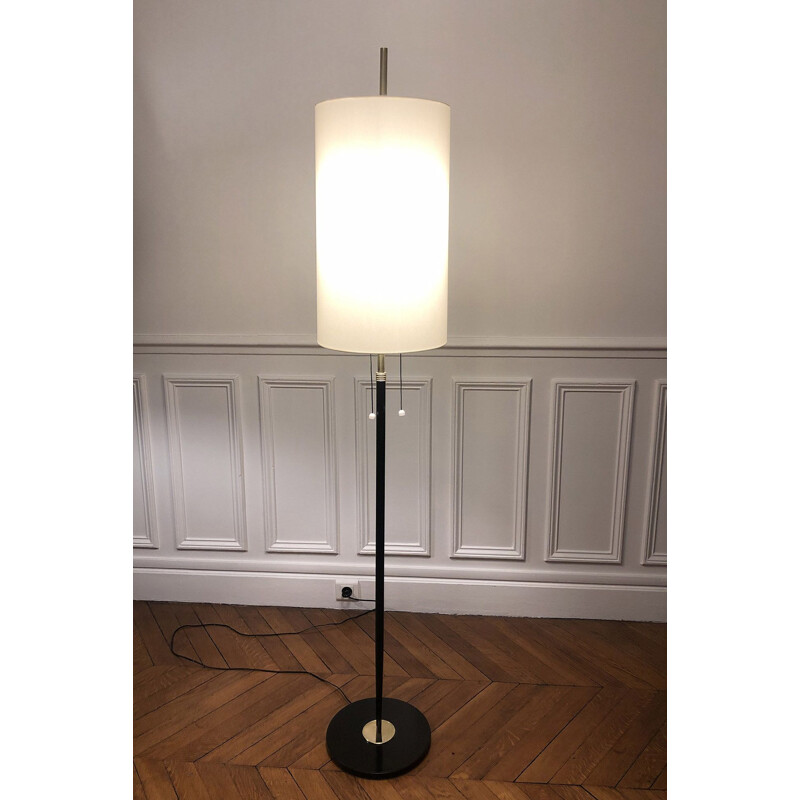 Lampadaire réglable vintage à 2 lampes par Monix, 1960