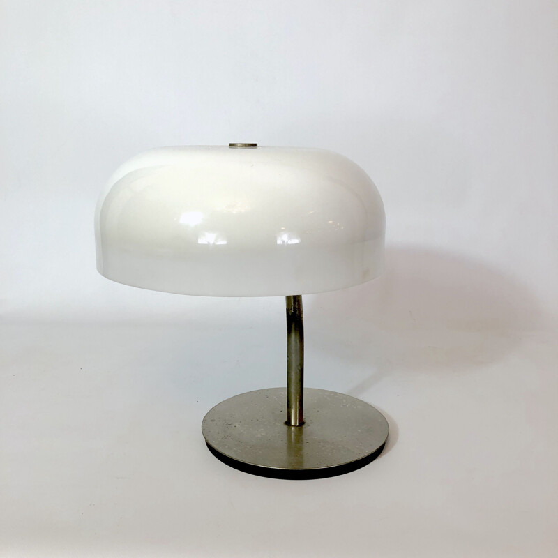 Italian vintage table lamp by Giotto Stoppino for Valenti Luce, 1970s