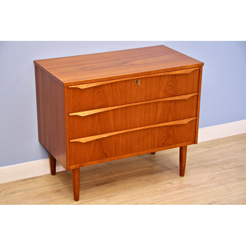 Commode danoise vintage en teck, 1960