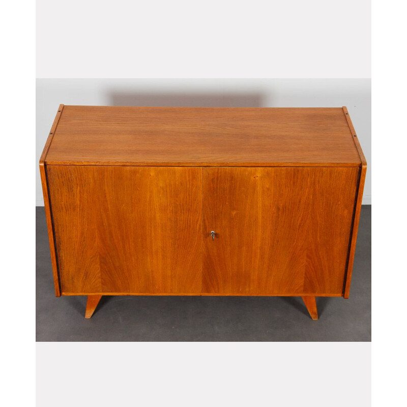 Vintage oakwood chest of drawers by Jiroutek for Interier Praha, 1960