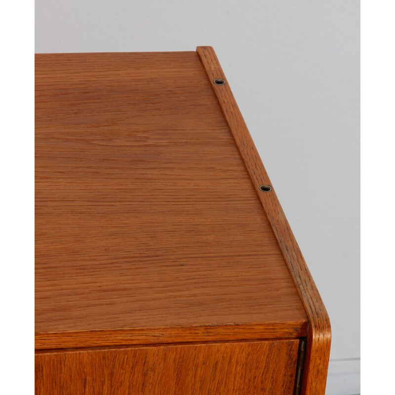 Vintage oakwood chest of drawers by Jiroutek for Interier Praha, 1960