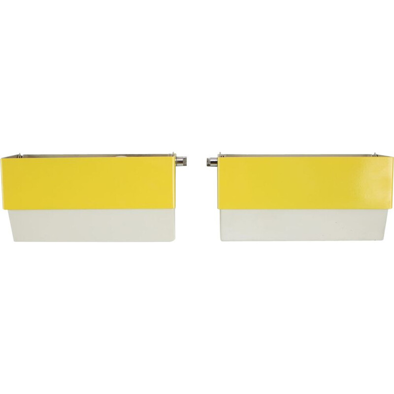 Pair of mid-century wall lamps by Josef Hurka for Napako, Czechoslovakia 1970s