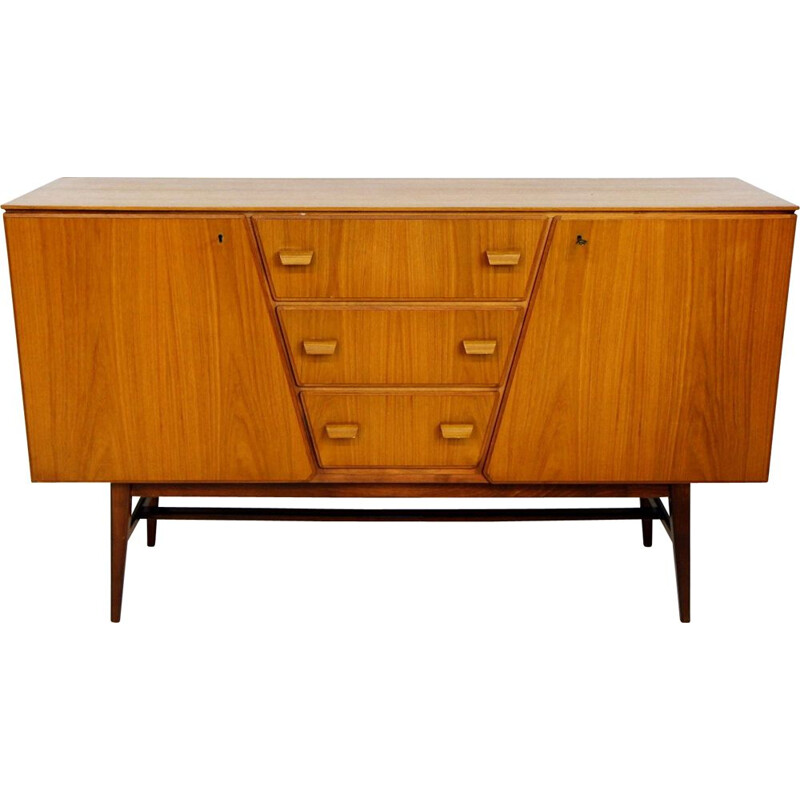 Vintage teak sideboard, Sweden 1950s