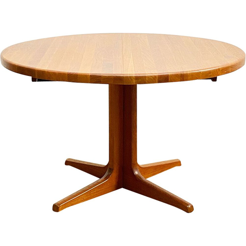 Mid-century teak extendable dining table by Glostrup, Denmark 1960s