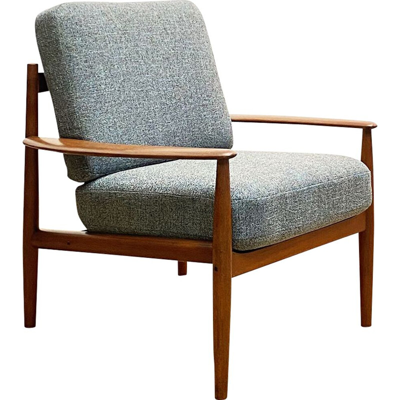 Mid-century teak armchair or easy chair by Grete Jalk for France & Son, 1950s