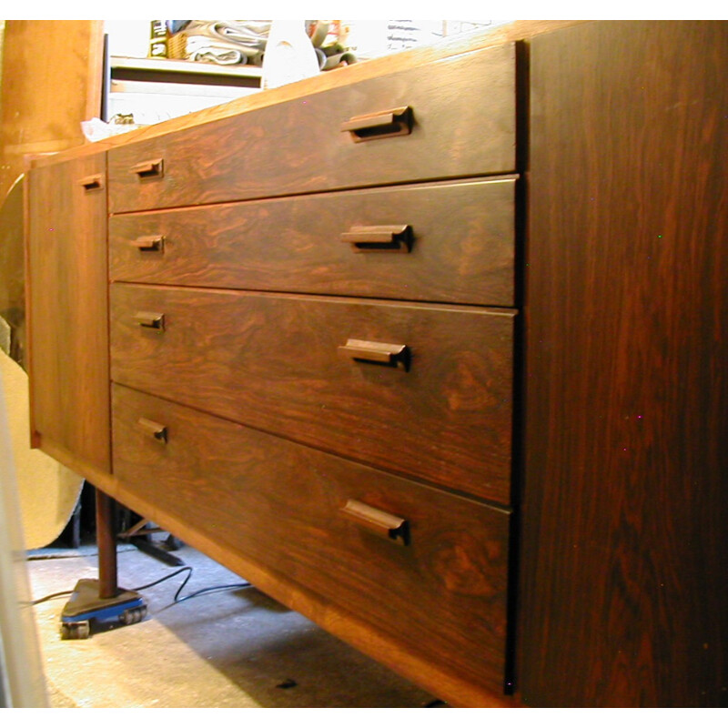 Faarup Mobelfabrik sideboard in rosewood, Ib-Kofod LARSEN - 1960s