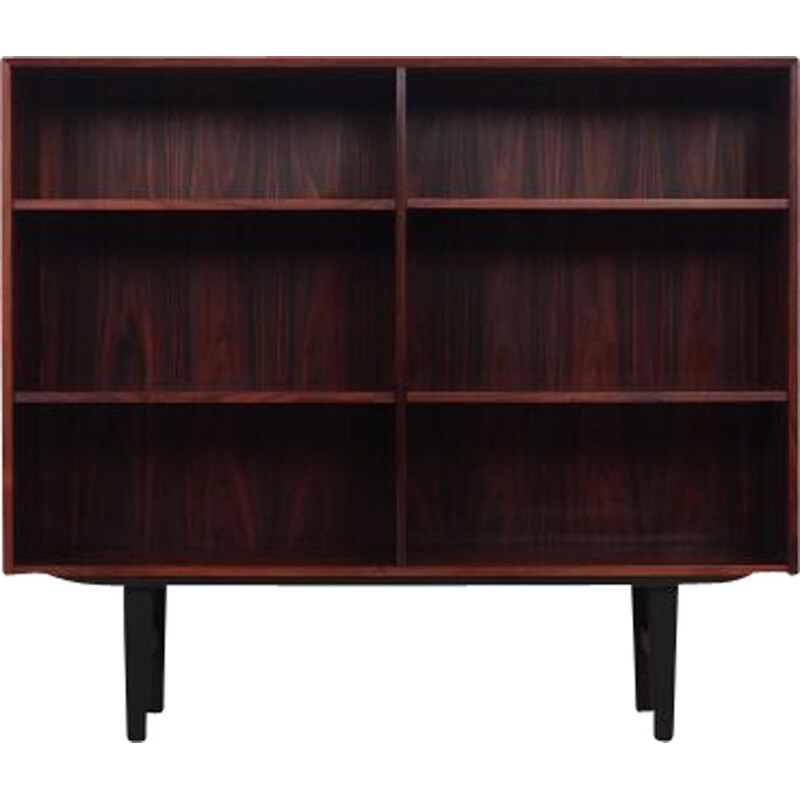 Mid-century rosewood bookcase danish design by Brouer, 1970s 