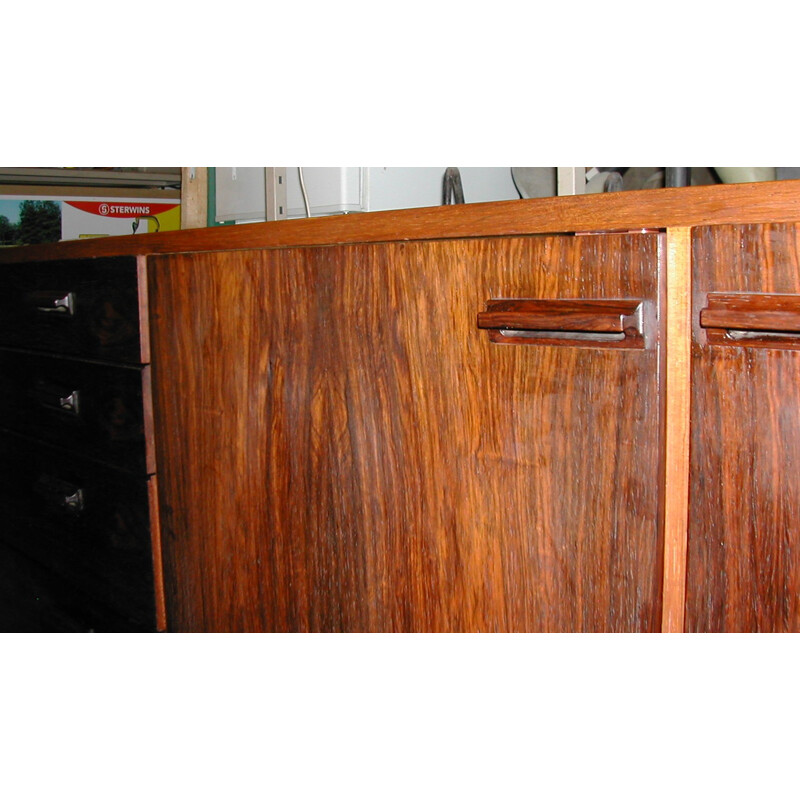 Faarup Mobelfabrik sideboard in rosewood, Ib-Kofod LARSEN - 1960s