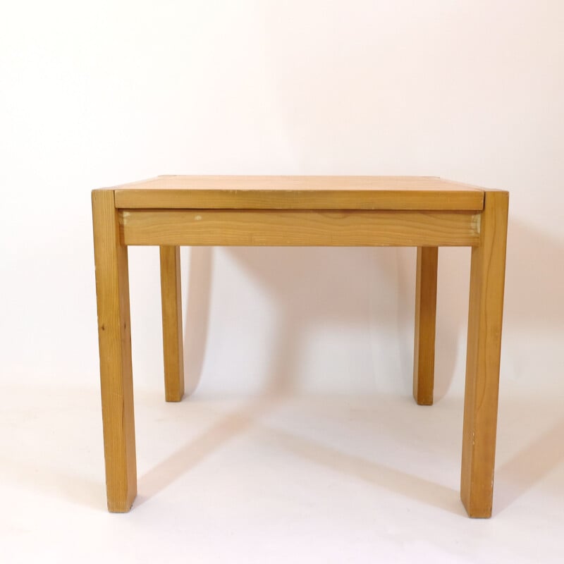 Vintage pine extension table, 1980