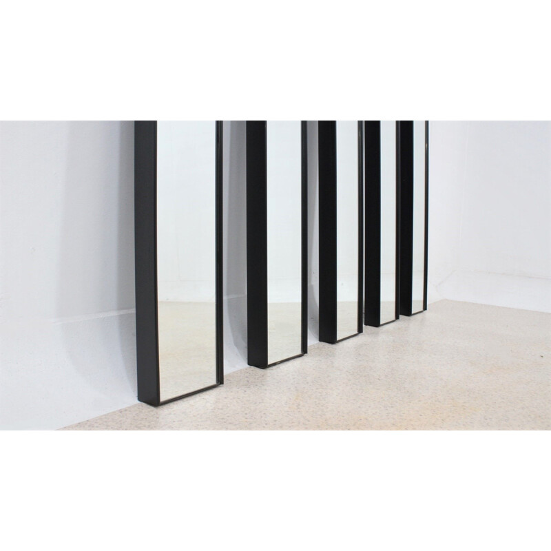 Vintage Gronda mirror coat rack by Luciano Bertoncini for Elco, Italy 1970s